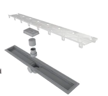 Imagem do produto RALO ELLEVE SMART SECO C/TAMPA OCULTA INOX 70CM
