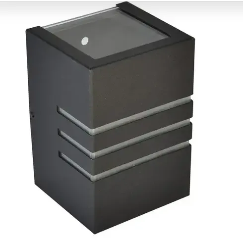 Imagem do produto ARANDELA  2 FOCO 3 FRISOS 1XG9 6204 PRETO TEXT (SCG)