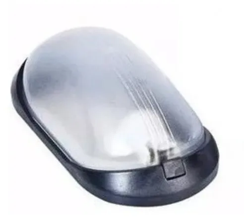 Imagem do produto ARANDELA  CRISTAL 5500 POLI PRETA  (SAUNA) IP65 (SCG)