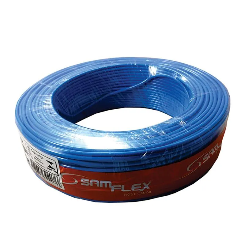 Imagem do produto 01 CABO FLEXIVEL 1,50MM 100M AZUL SAMFLEX