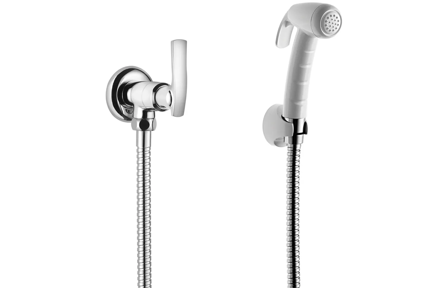 Imagem do produto Ducha Higiênica Lorenone Cromada E Branca