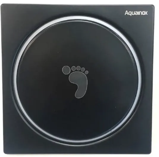 Imagem do produto Ralo Quadrado Com porta grelha 15x15 Metal Zamak Ralo Click Aquainox
