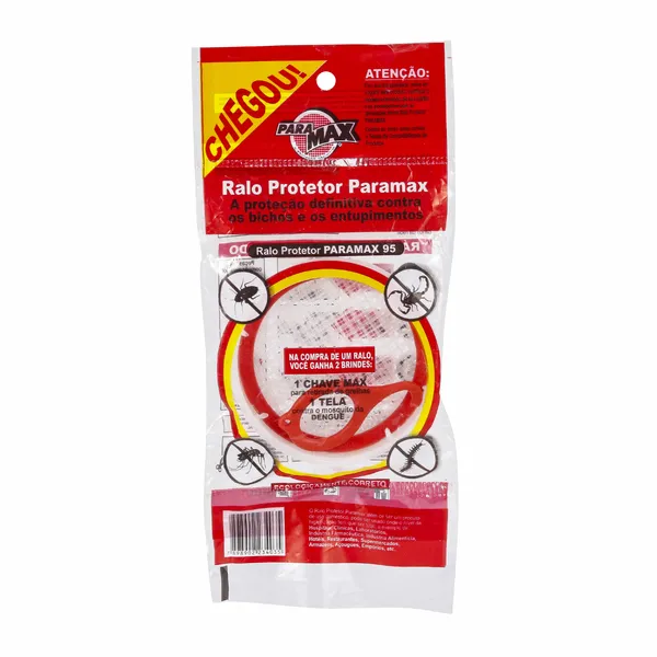 Imagem do produto Protetor para Ralo Redondo Pequeno Plástico 9,50cm Paramax